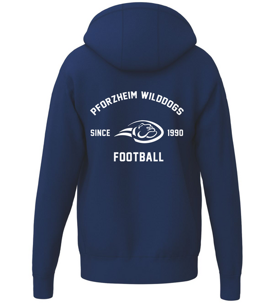 Pforzheim Wilddogs GFL Liga Fan Zipper
