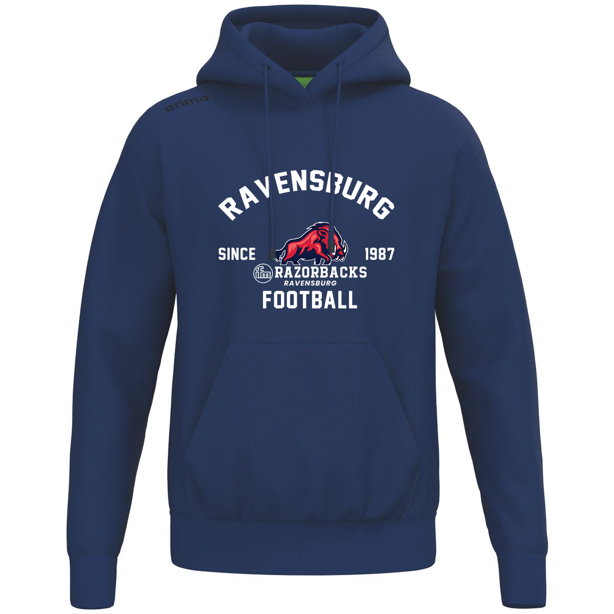 ifm Razorbacks Ravensburg GFL Liga Fan Hoodie