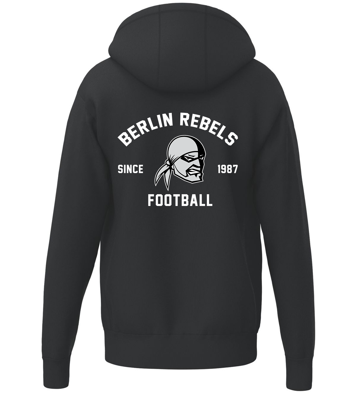 Berlin Rebels GFL Liga Fan Zipper